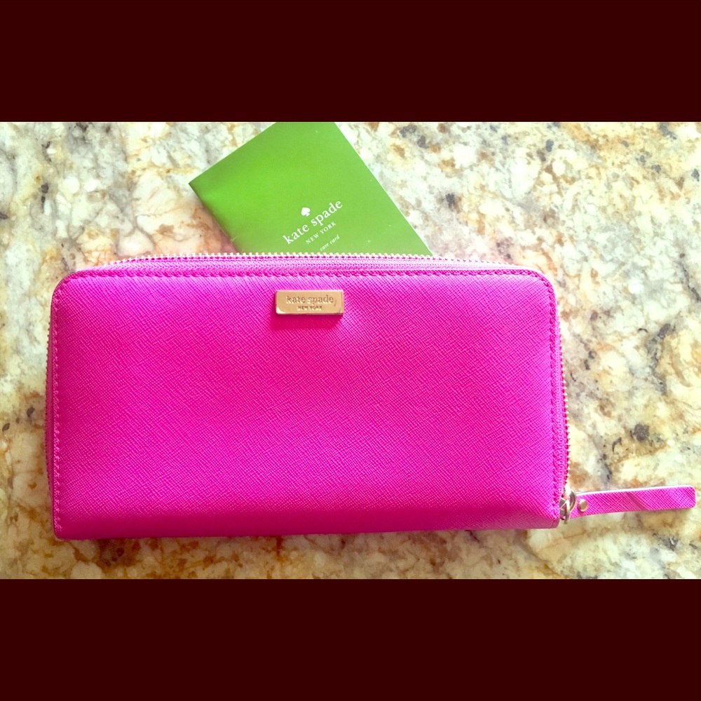 Kate♠️Spade pink wallet